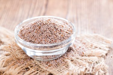 Psyllium Seeds in a bowl