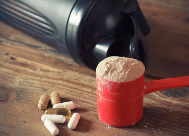 Whey protein powder