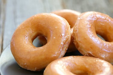 Glazed donuts, as an example of foods to avoid for weight gain