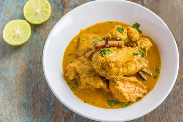 Chicken Korma in a Bowl