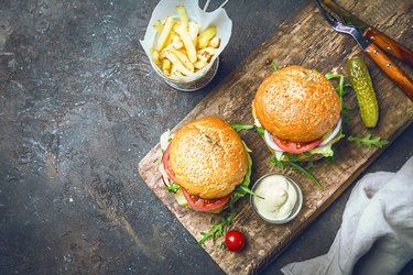 Classic beef burger