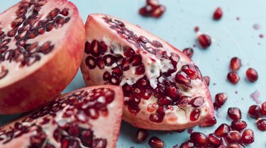 Red pomegranate