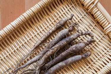 Ginseng close-up