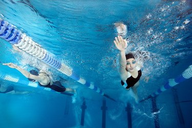 Swimming in a pool