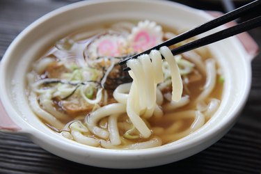 Japanese food udon ramen noodle