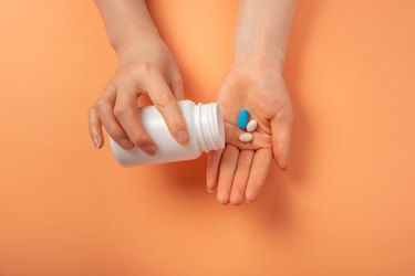 Holding Pill in Hand