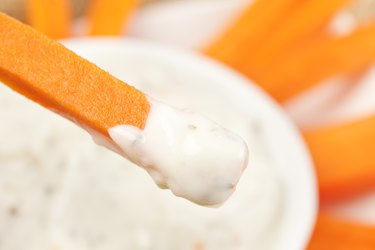 Best snacks on Weight Watchers include Organic Carrots and Ranch dip