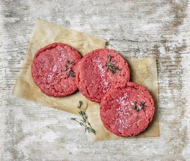 Burger steak cutlets