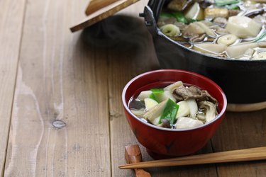 imoni, japanese hotpot cooking