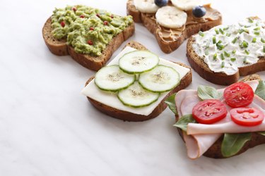 Healthy lunch meat sandwich Variations