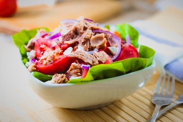 Fresh and colorful tuna salad weight loss recipes