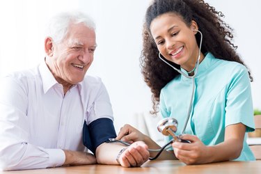 Low blood pressure in the deals elderly