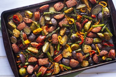 Sheet Pan Sausage