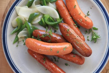 Close-Up Of Serving Food Served In Plate