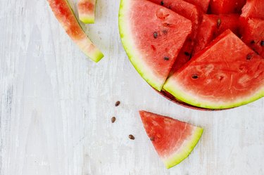 Watermelon. Food. Selective focus.