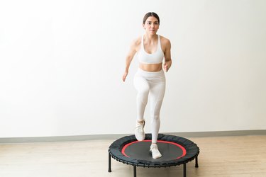 Beginner rebounder workout hot sale