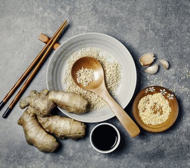 Asian cooking ingredients