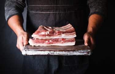 Pork belly porchetta