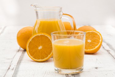 Freshly squeezed orange juice