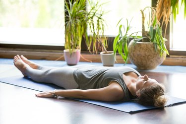 Yoga at home: Savasana Pose