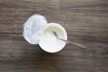 plain or natural yogurt or yoghurt