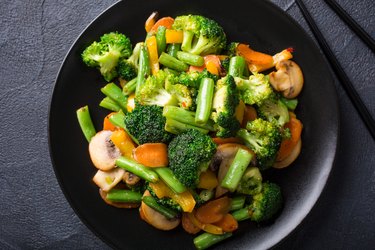 Stir fried vegetables