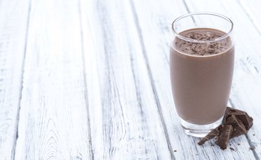 nutritional chocolate drink