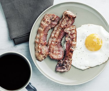 High-protein breakfast