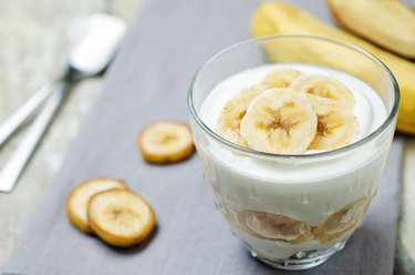 Yogurt and bananas are two high potassium foods to avoid if you have high potassium levels.