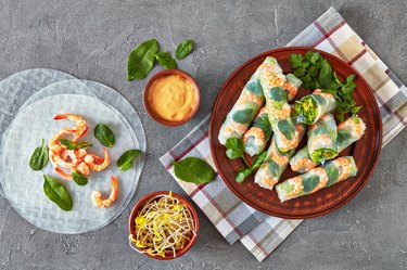 Rice paper - spring roll wrappers Nutrition Facts