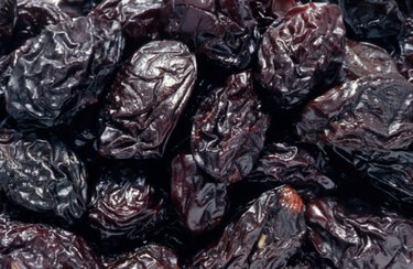 closeup image of prunes