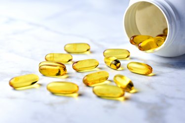 Fish oil pills