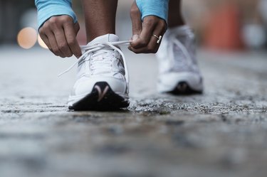 Do running shoes make you faster?