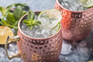 Moscow mule cocktail dry january mocktails