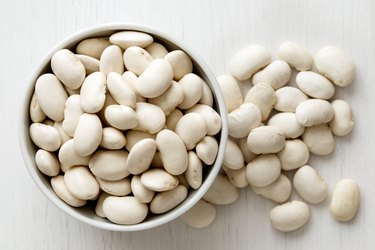 Dry butter beans