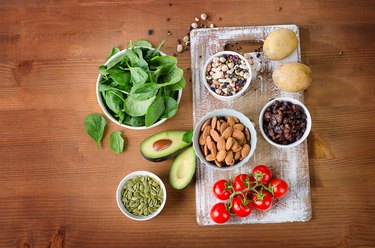 Foods containing potassium