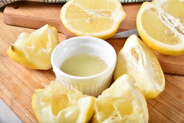 Fresh squeezed lemon juice