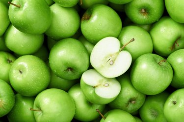 Granny smith apple background