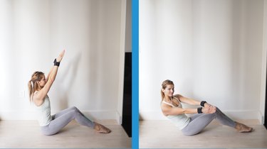 Move 3: Seated Oblique Twist