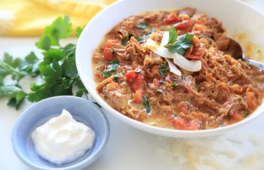 Instant Pot Pulled Pork Coconut Curry