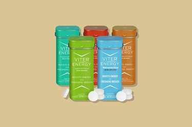 Viter Energy Wintergreen Caffeinated Mints
