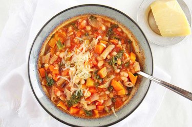 Tuscan Bean Stew with Whole Wheat Pasta recipe