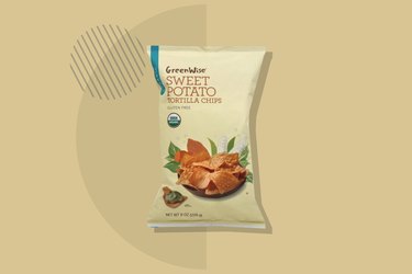 A photo of GreenWise Organic Sweet Potato Tortilla Chips