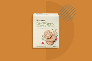 A photo of GreenWise Brown Rice Multi-Seed Crackers