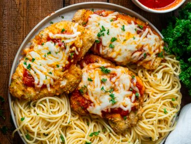 Air Fryer Chicken Parmesean