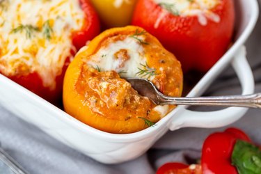 Lasagna Stuffed Peppers