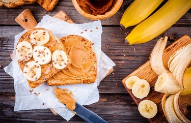 Breakfast Biscuits With Banana and Nut Butter