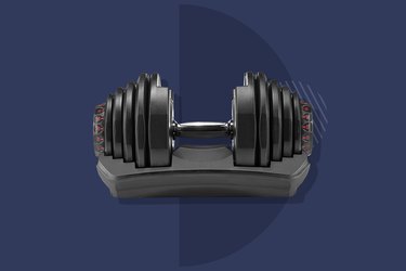 Bowflex SelectTech Adjustable Weights as best adjustable dumbbells