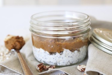 Pumpkin Overnight Oats With Skyr