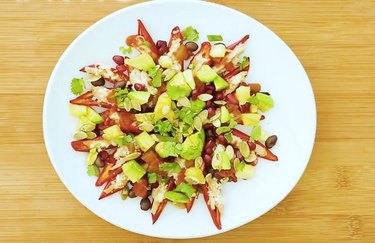 Low-Carb Rainbow Nachos